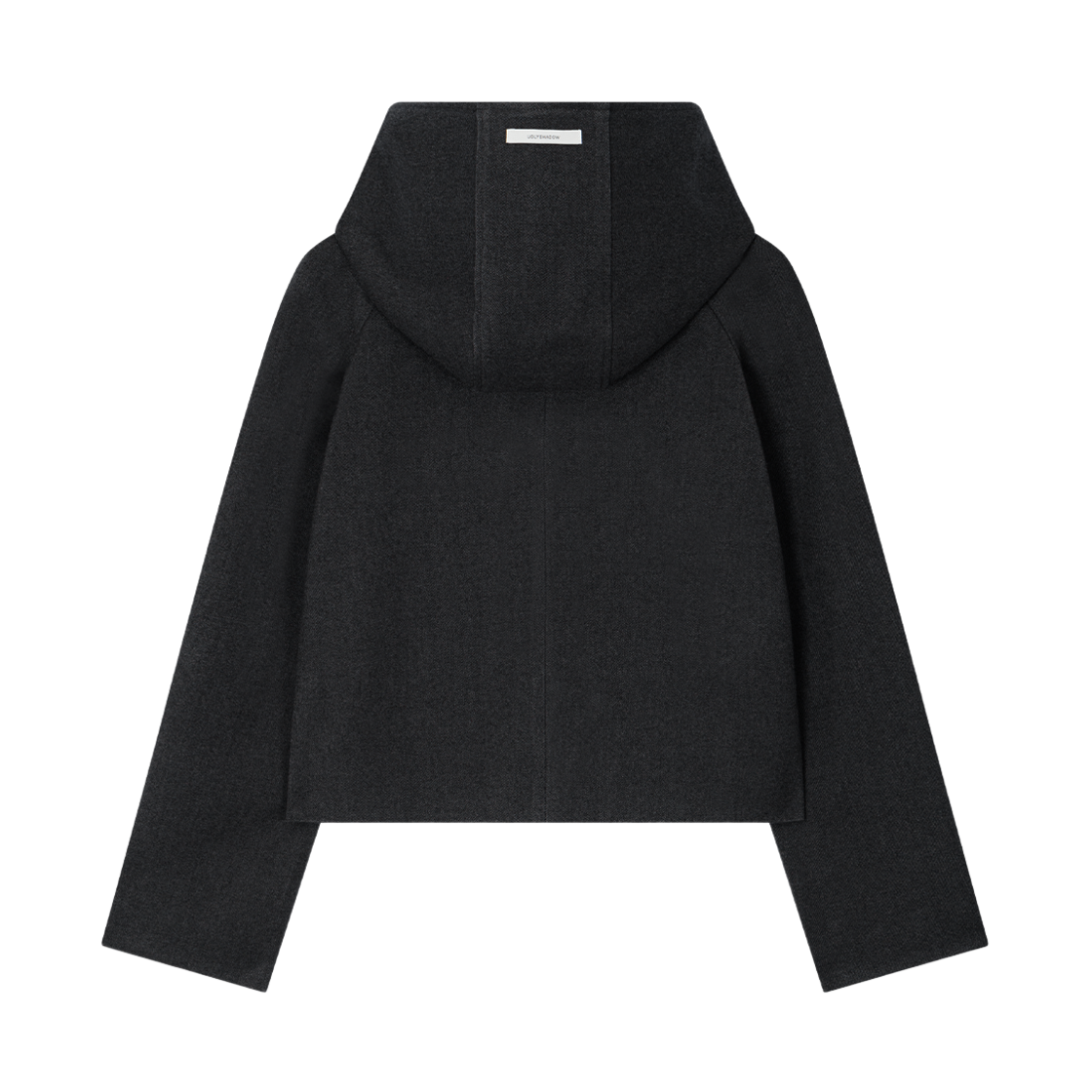 어글리쉐도우 소프트 후디드 코트(차콜)(Uglyshadow Soft Hooded Coat(Charcoal)) - 2
