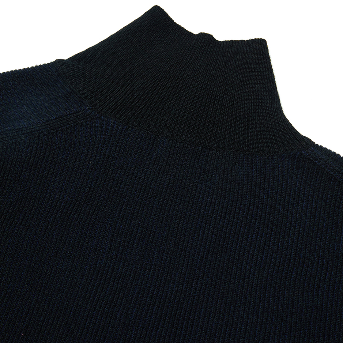 엠엠아이씨 오블리크 터틀넥 블랙(MMIC Oblique Turtleneck Black) - 5