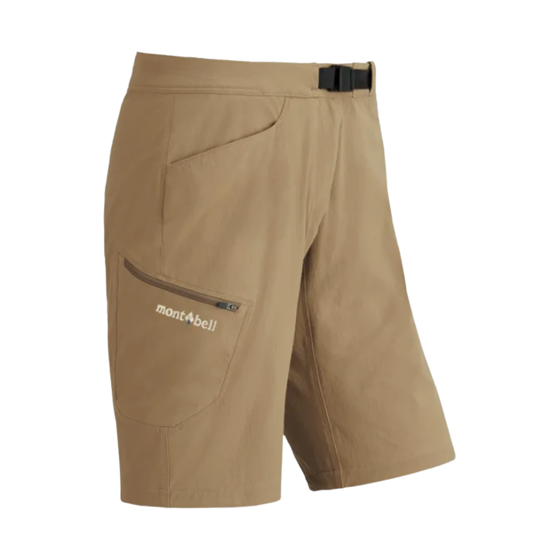 1130571 Montbell Pedalling Light Shorts Brown Sand