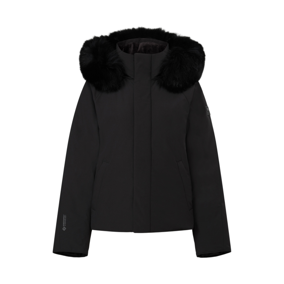 (W) 아이더 라 헨느 캐시미어 블렌드 W/S 숏 다운 자켓 블랙((W) Eider La Reine Cashmere Blend W/S Short Down Jacket Black)