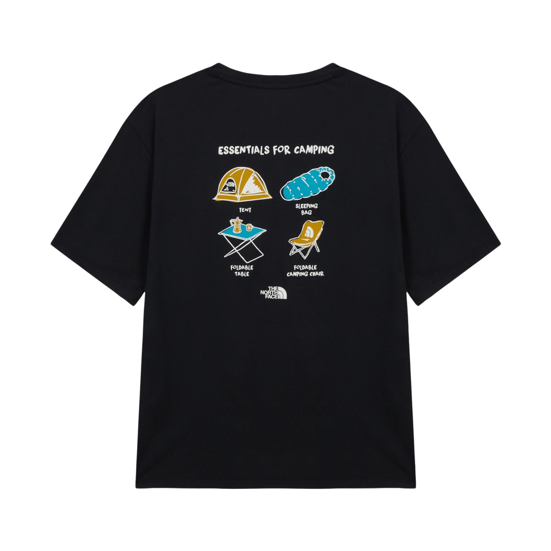 NT7US24A The North Face M'S Campholic S/S R/Tee BLK