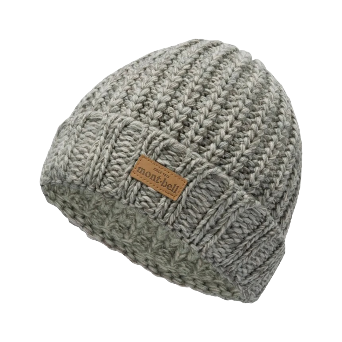 1118746 Montbell Low Gauge Knit Cap #2 Gray