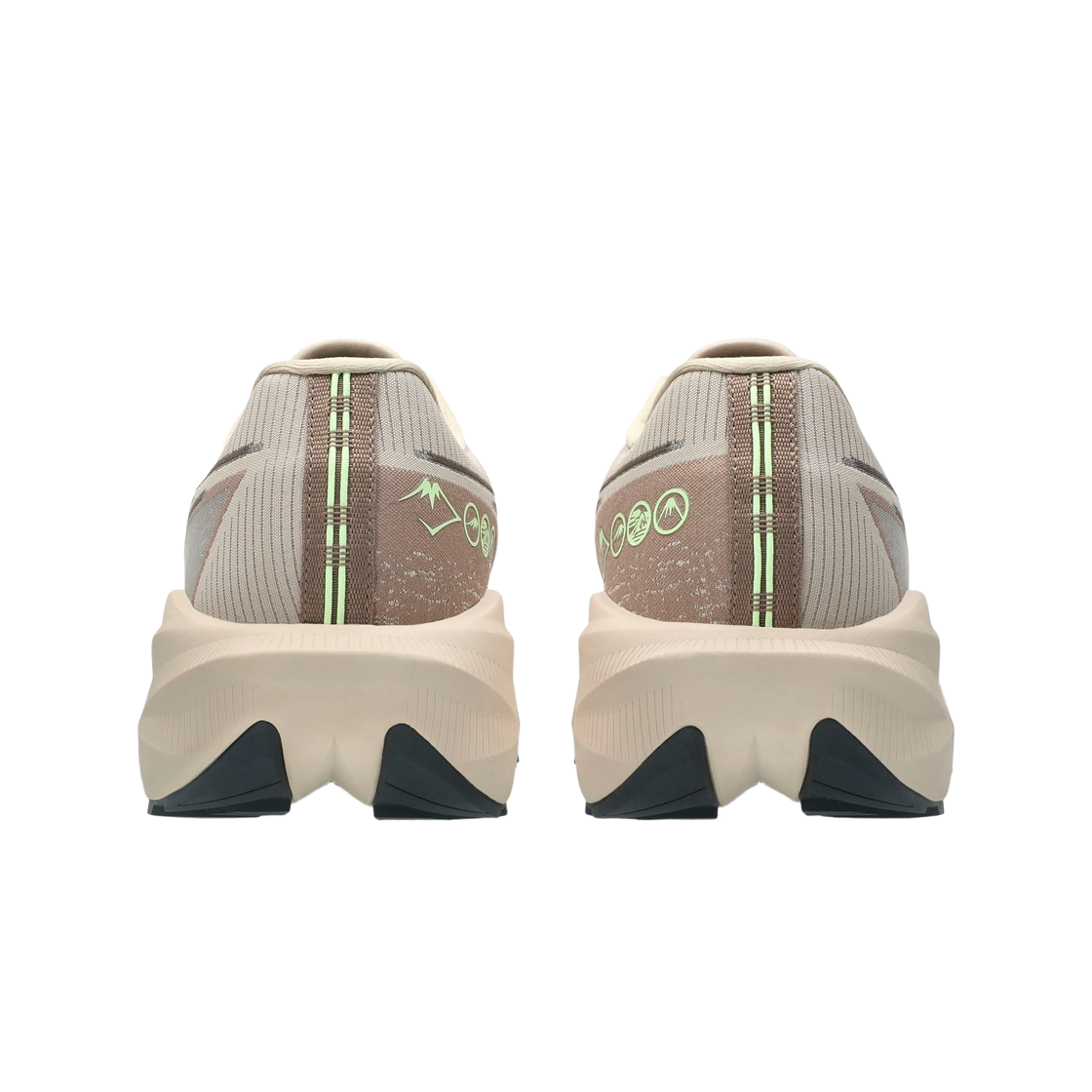 (W) 아식스 블레이즈블라스트 심플리 토프 일루미네이트 옐로우((W) Asics Blazeblast Simply Taupe Illuminate Yellow) - 3