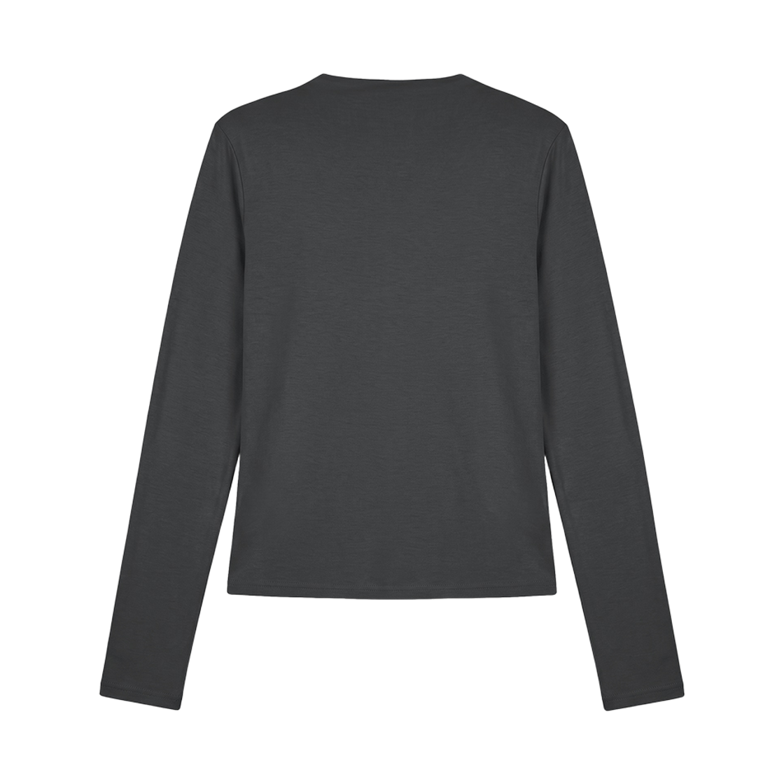 분트 플루이드 카울넥 롱슬리브 그레이(VOONT Fluid Cowl-Neck Long Sleeve (GRAY)) - 2