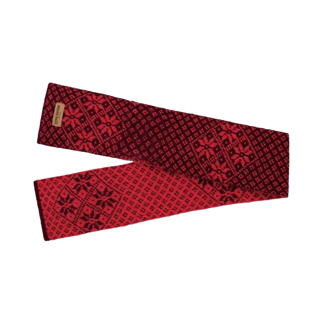 1118495 Montbell Jacquard Neck Warmer Opera