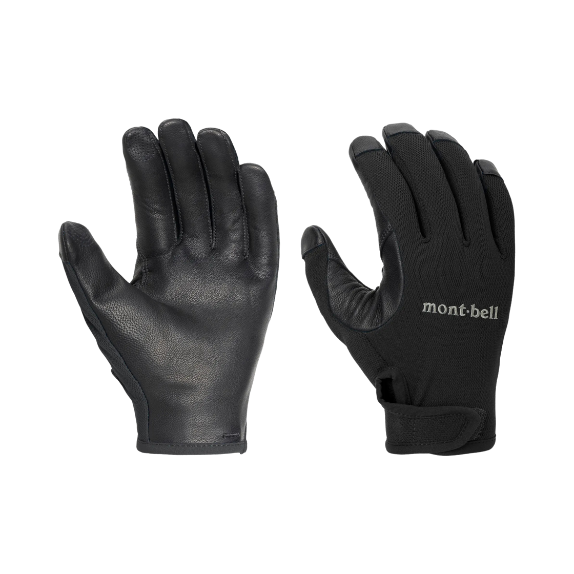 1119171 Montbell Trekking Gloves Black