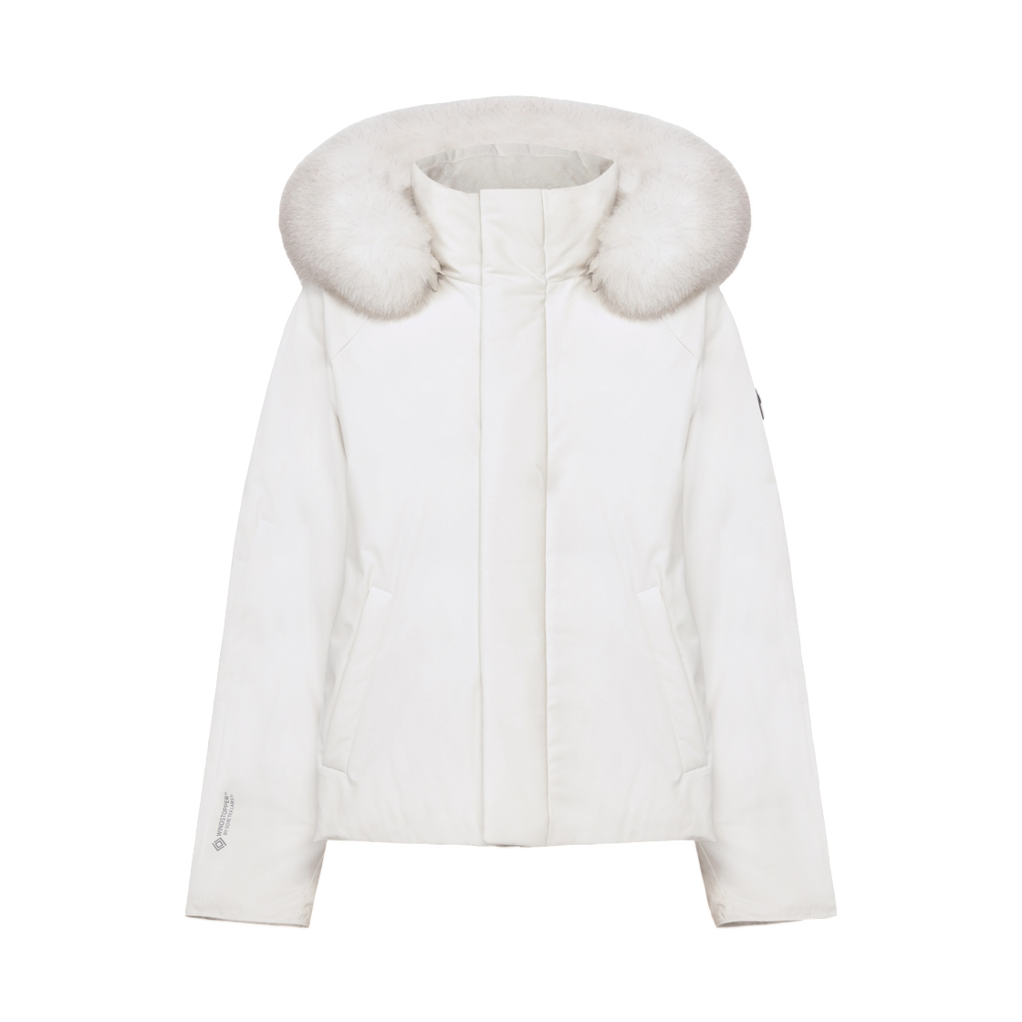 DWW26562W6 (W) Eider La Reine Cashmere Blend W/S Short Down Jacket Cream