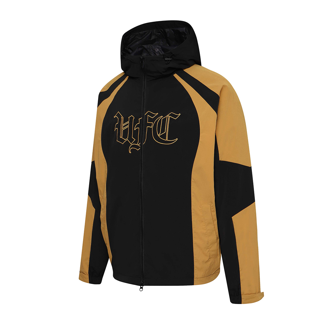 유에프씨 스포츠 고딕 컬러블록 오버핏 자켓 옐로우(UFC SPORT Gothic Color Block Oversized Fit Jacket Yellow) - 2
