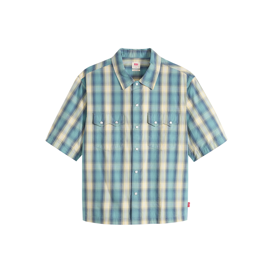 005H7-0007 Levi's Short-Sleeve Boxy Western Shirt Multicolor