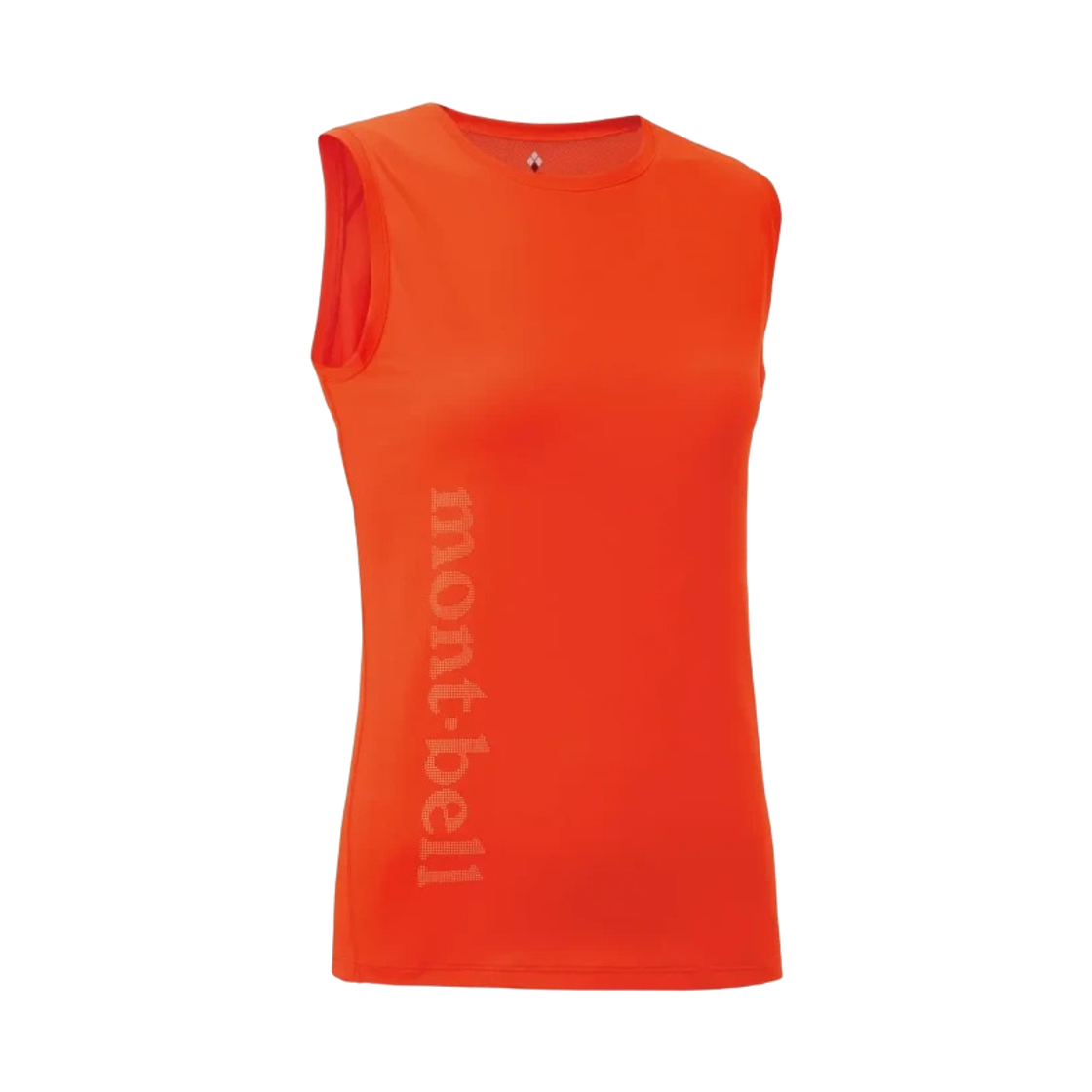 1114491 (W) Montbell Cool Light Sleeveless Shirt Scarlet