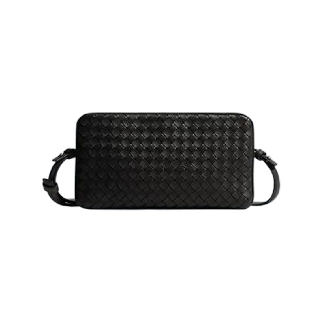 A006JLV60G08803 Bottega Veneta Small Soffietto Black
