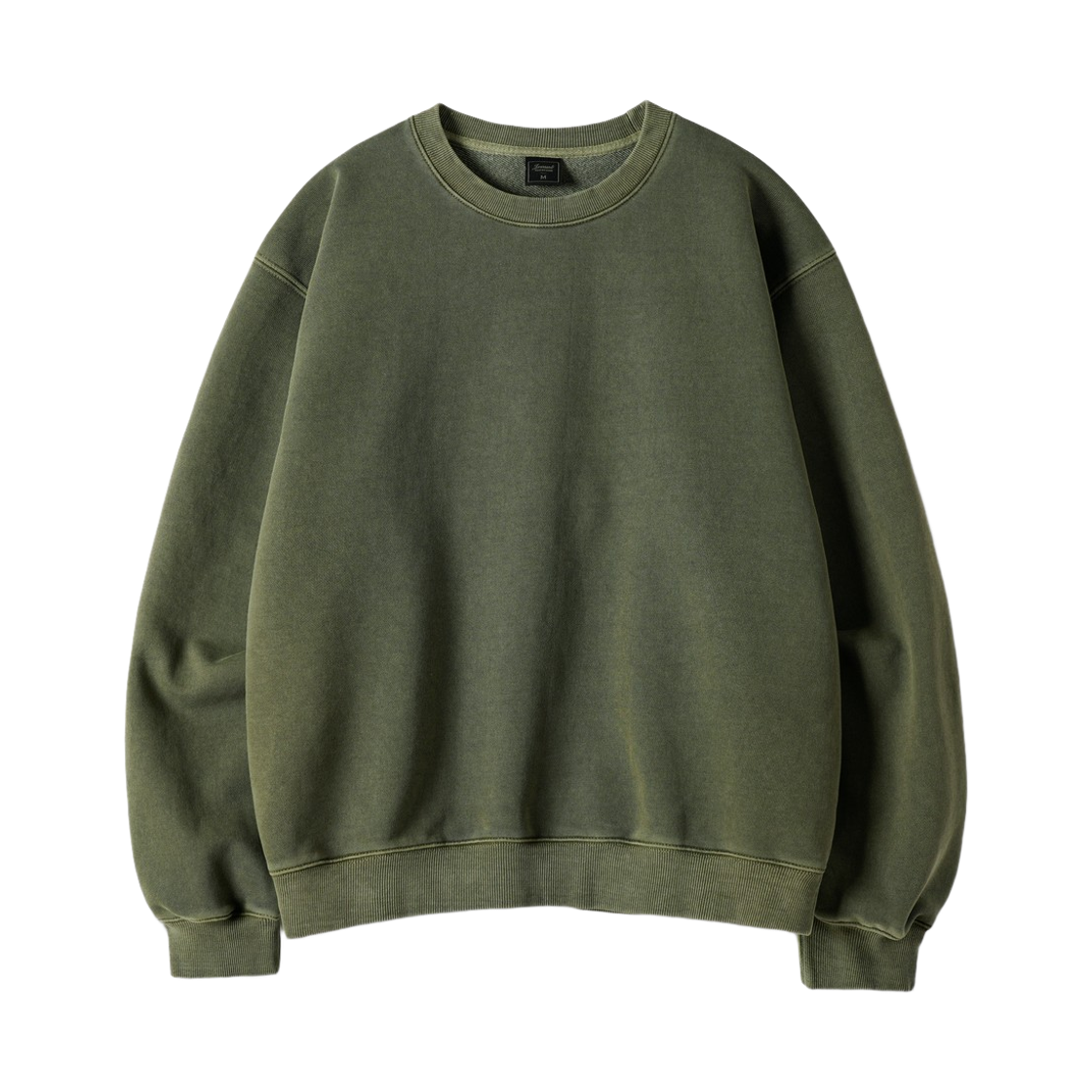 JUMT2686_olivekhaki_29 JEMUT Tact Pigment Sweatshirts Olivekhaki JUMT2686