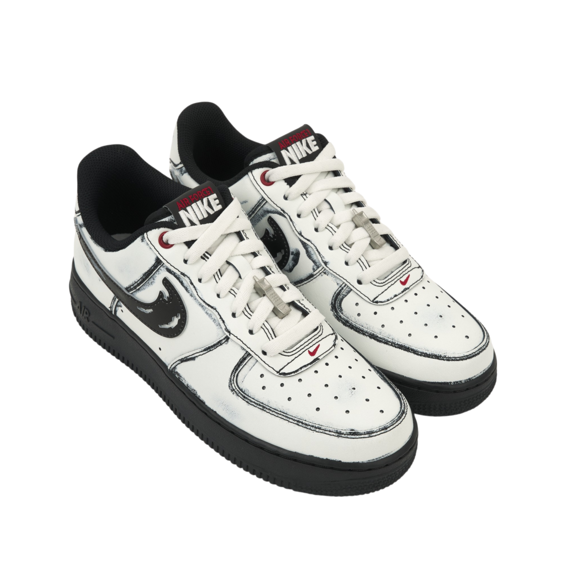 나이키 에어 포스 1 로우 서밋 화이트 메탈릭 실버(Nike Air Force 1 Low Summit White Metallic Silver) - 4