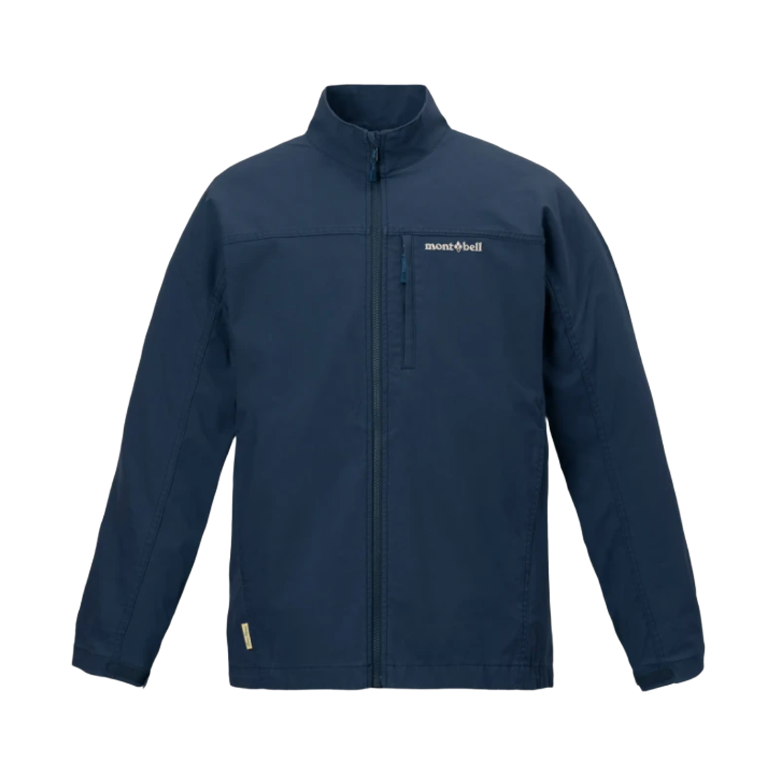 2103118 Montbell Washed Out Core Spun Jacket Navy