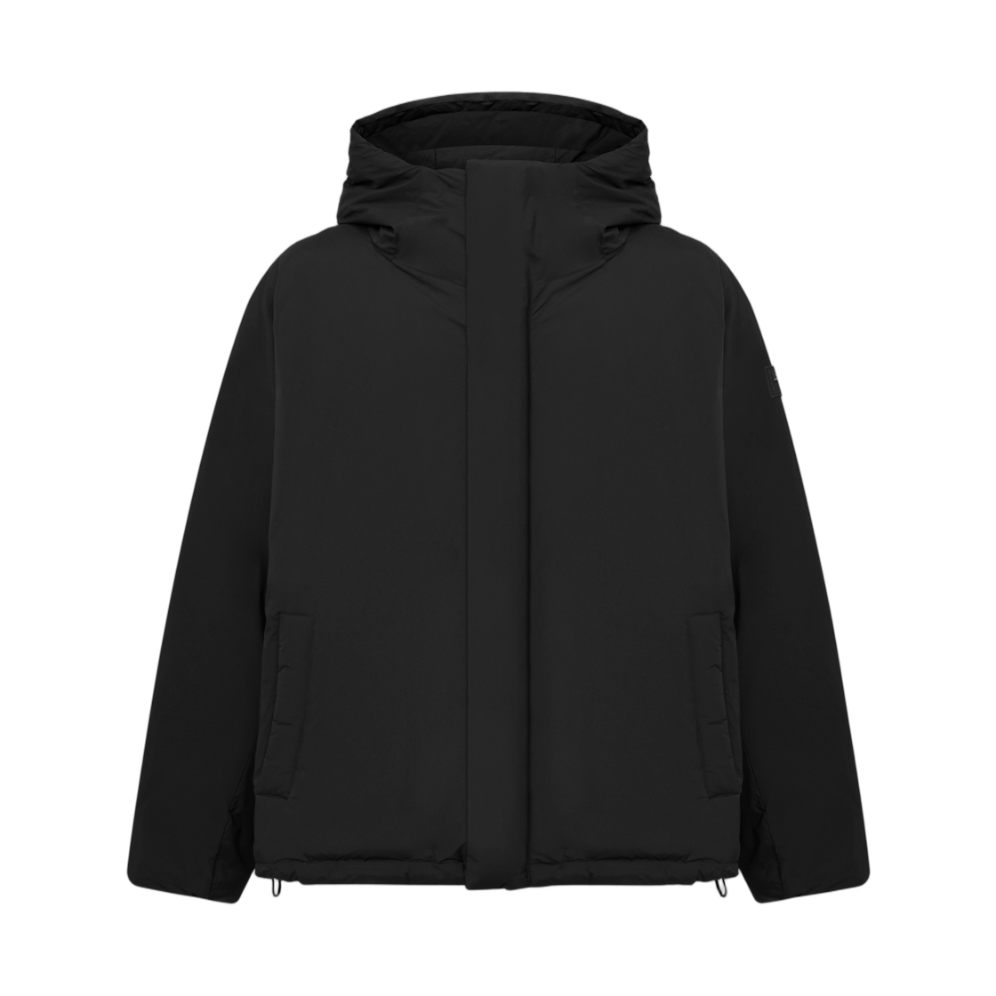 DMW26553Z1 Eider Etoffe Cashmere Blend Hooded Down Jacket Black