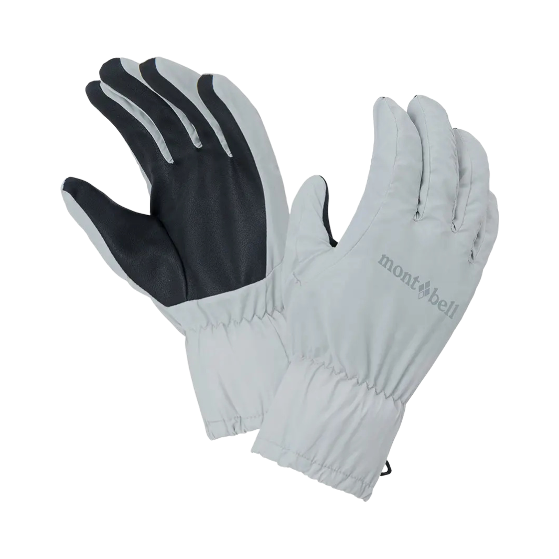 1118255 Montbell Wind Shell Gloves Light Gray