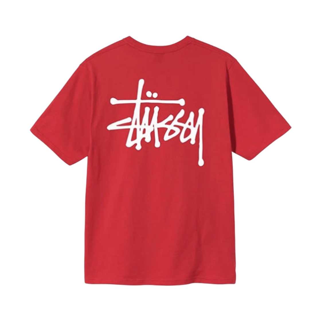 1904649 Stussy Basic Stussy T-Shirt Red