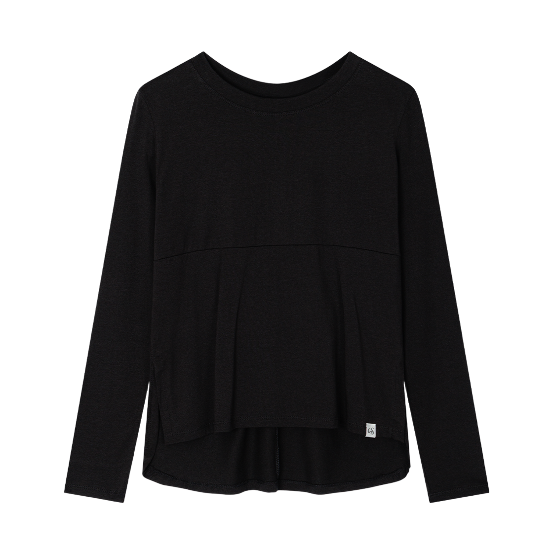 AMS006 Uglyshadow Back Ribbon T-Shirt(Black)