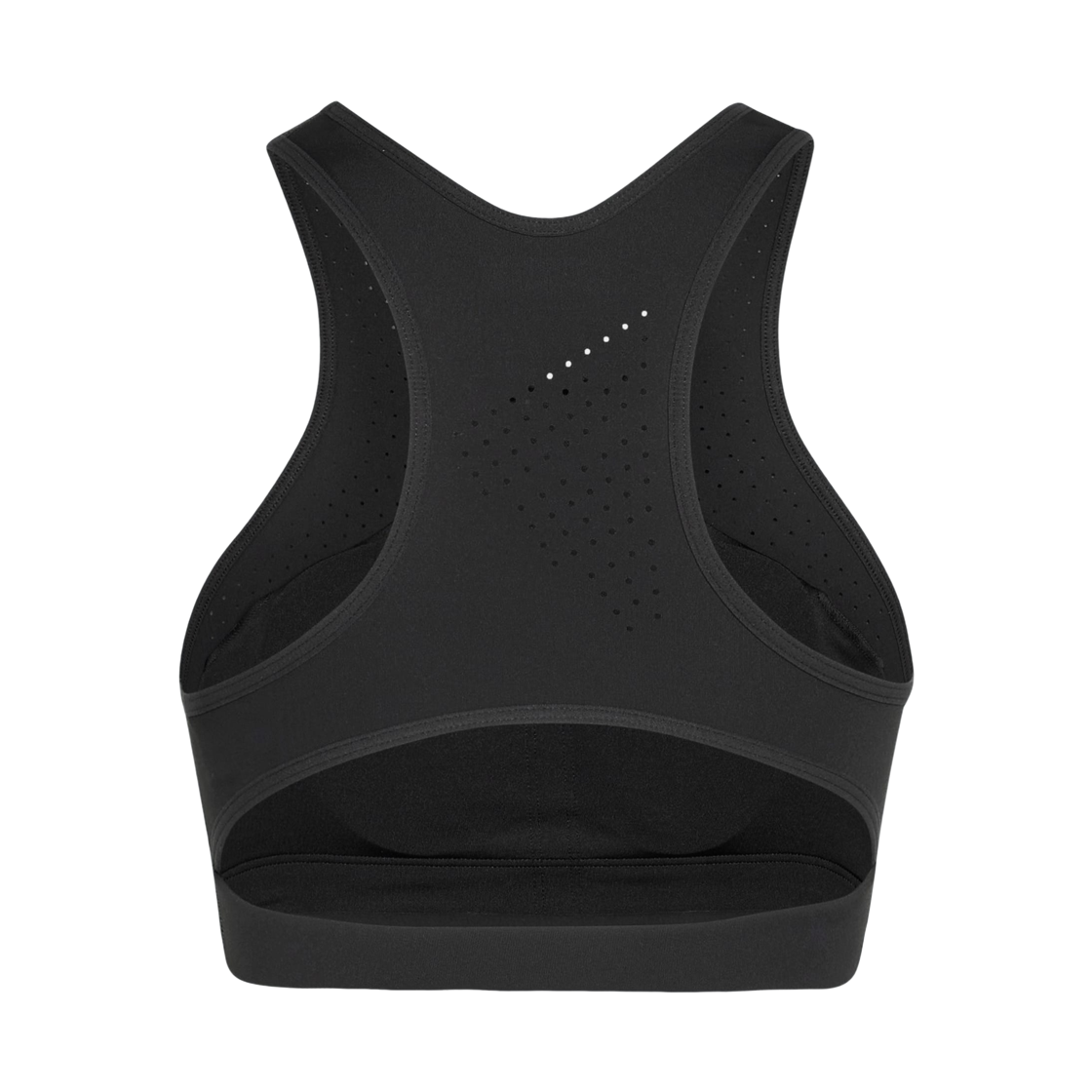 (W) 아디다스 테크 인테시티 워크아웃 미디움 서포트 브라 블랙 - US 사이즈((W) Adidas Tech Intensity Workout Medium Support Bra Black - US Sizing) - 2
