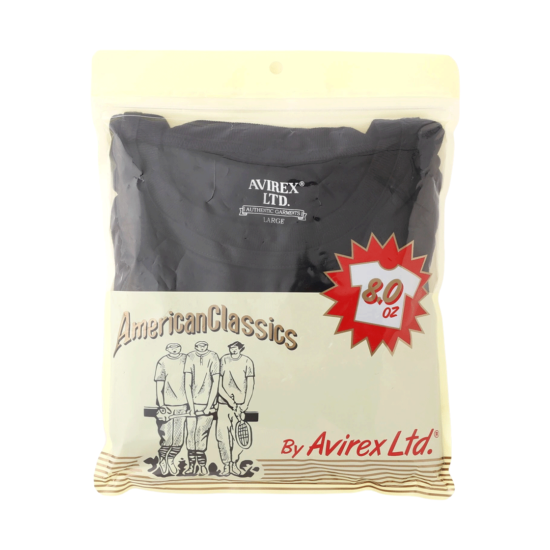 [예약배송] 아비렉스 크루넥 팩 티 블랙([예약배송] Avirex Crew Neck Pack Tee Black) - 3
