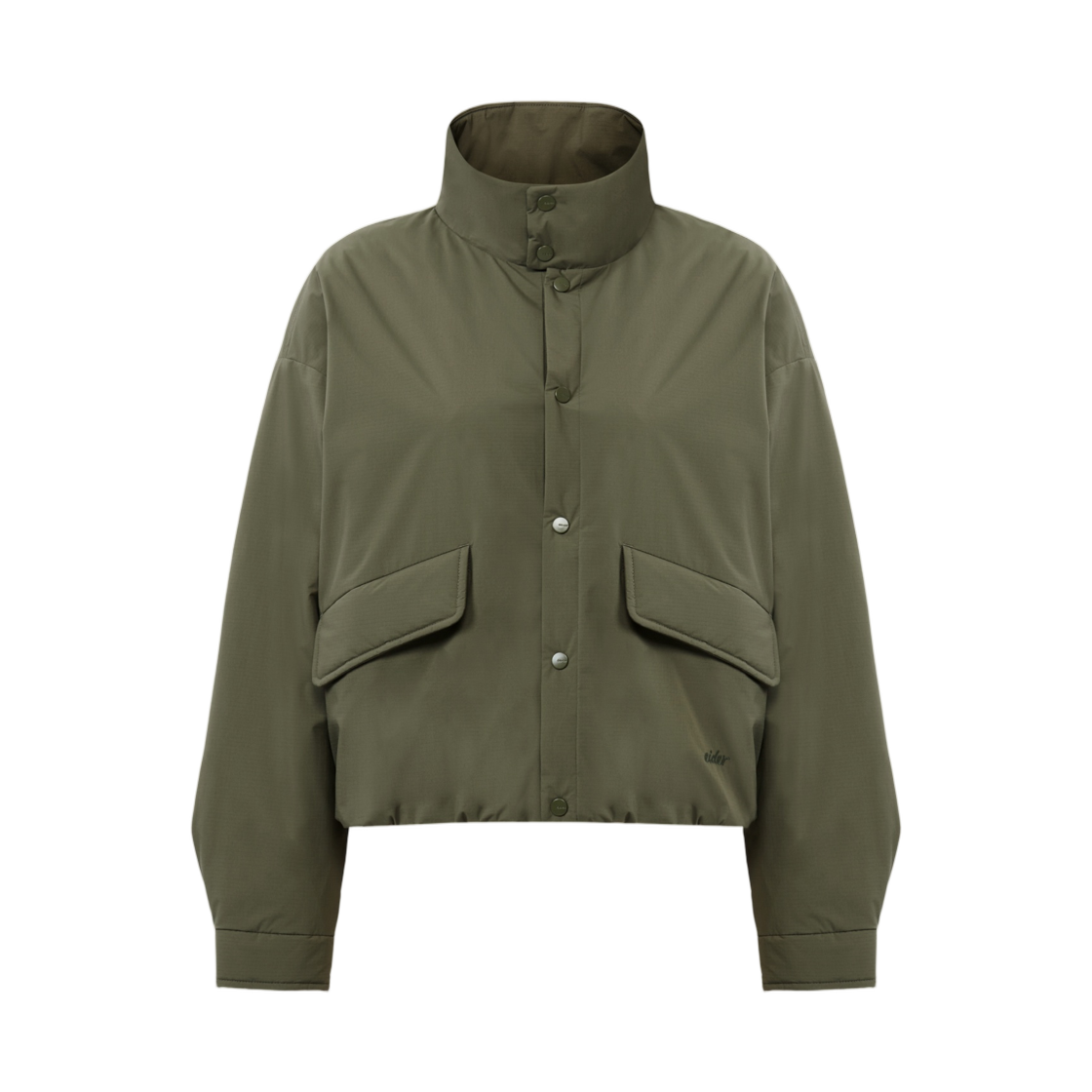 (W) 아이더 에토프 캐시미어 블렌드 경량 다운 자켓 카키 베이지((W) Eider Etoffe Cashmere Blend Lightweight Down Jacket Khaki Beige) - 1