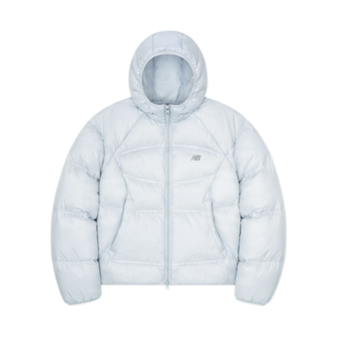 NBNPG4W912-51 (W) New Balance Flying 204 Airy Hooded Lightweight Down Jacket Light Blue