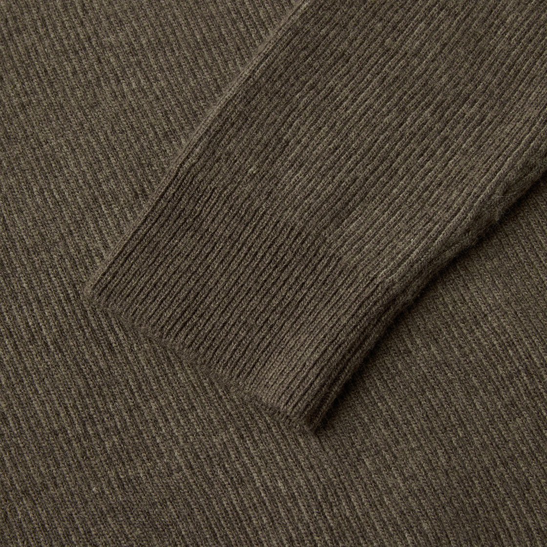 엠엠아이씨 오블리크 터틀넥 브라운(MMIC Oblique Turtleneck Brown) - 5
