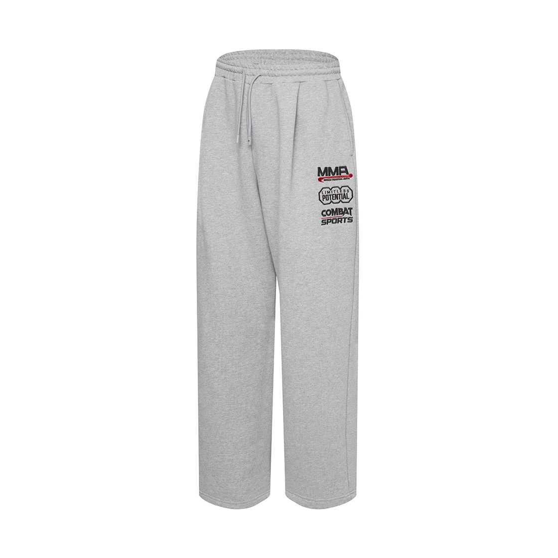유에프씨 스포츠 MMA 스폰서십 메가핏 스웨트 팬츠 멜란지 그레이(UFC SPORT Mma Sponsorship Mega Oversized Fit Sweat Pants Melange Grey) - 2