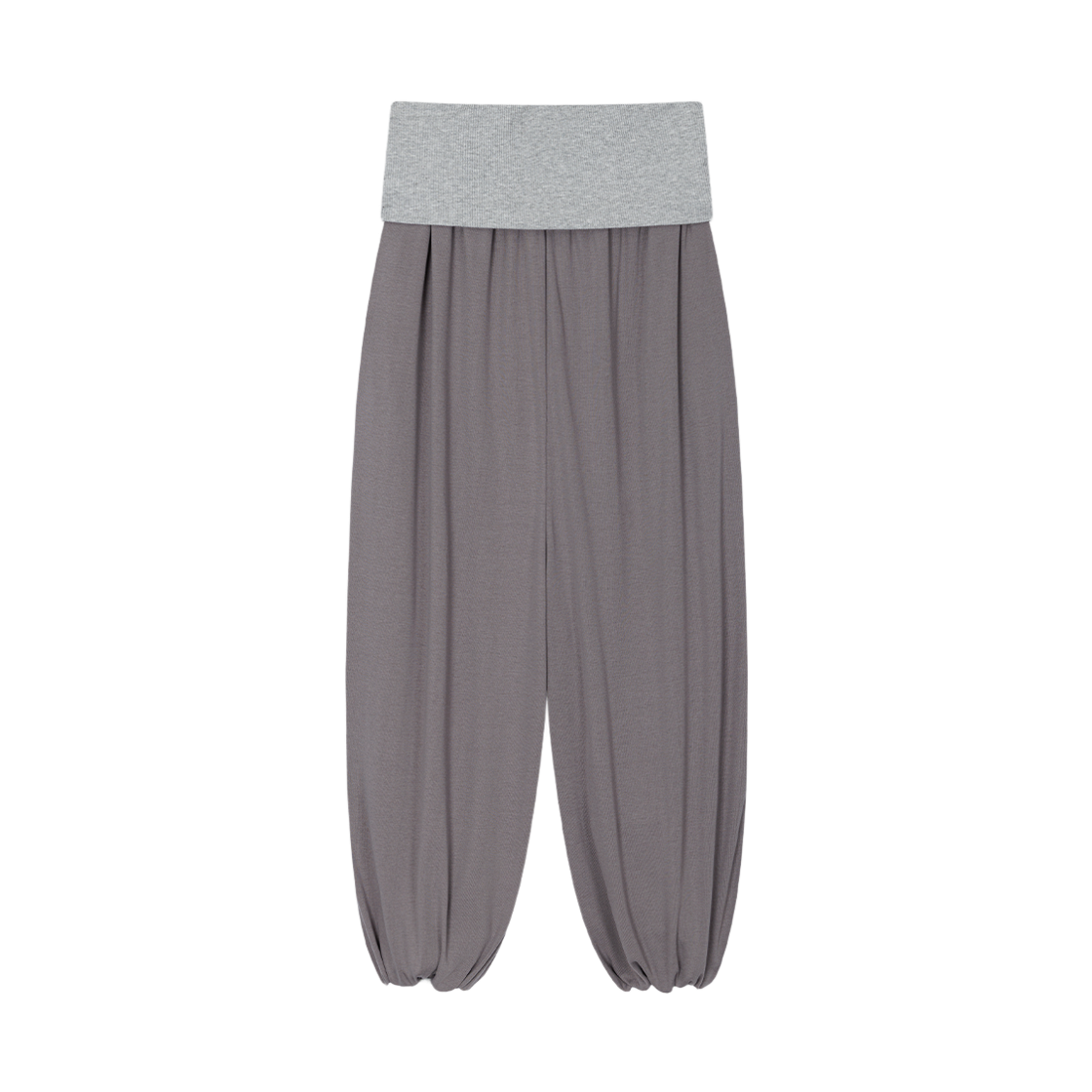 어글리쉐도우 밴딩 벌룬 팬츠(그레이)(Uglyshadow Banding Balloon Pants(Grey)) - 2