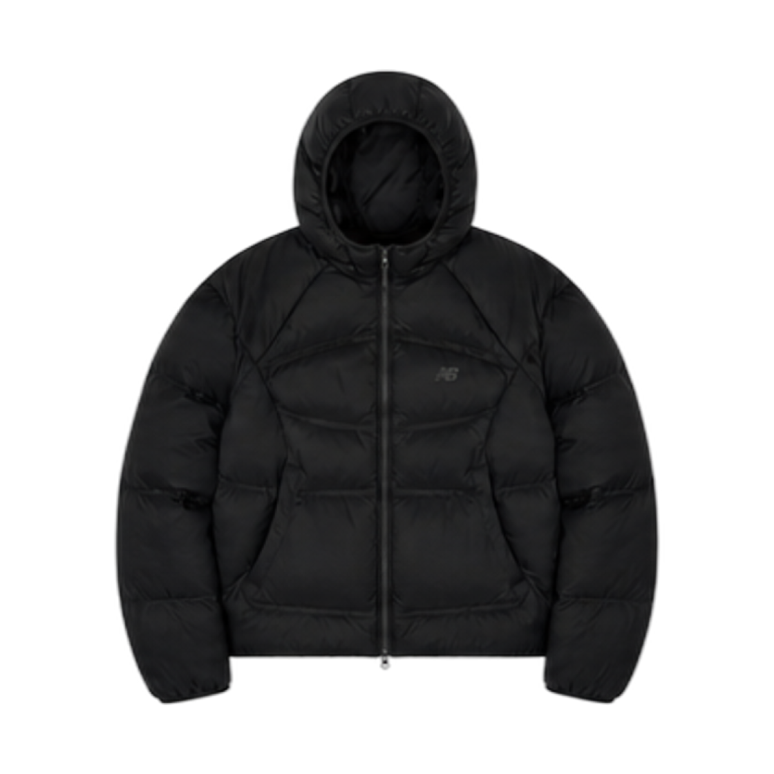 NBNPG4W912-19 (W) New Balance Flying 204 Airy Hooded Lightweight Down Jacket Black