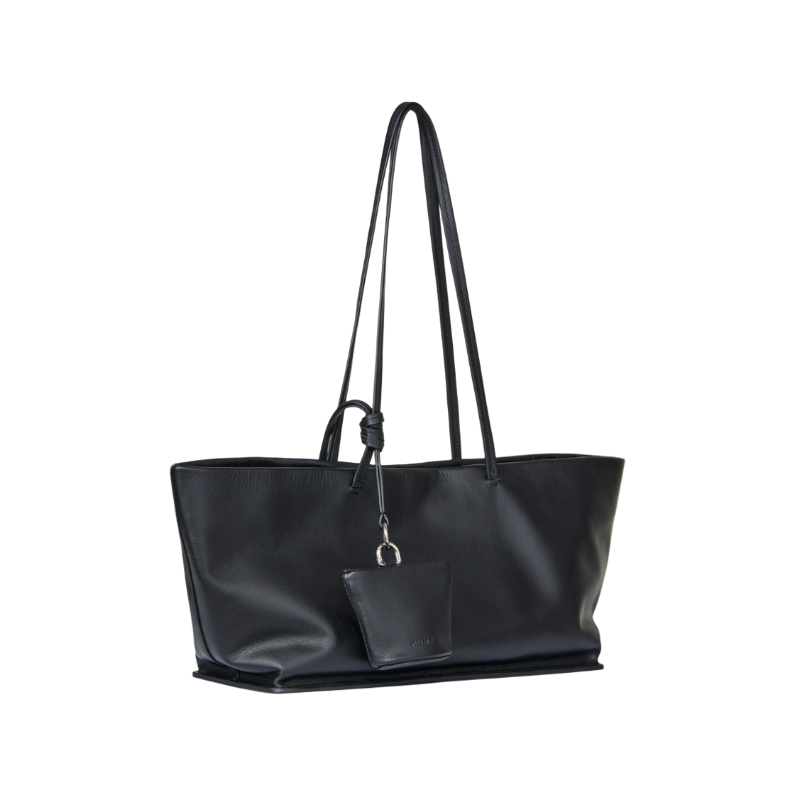 쿠메 링크 레더 숄더백(KUME Amu Shoulder Bag Black) - 2
