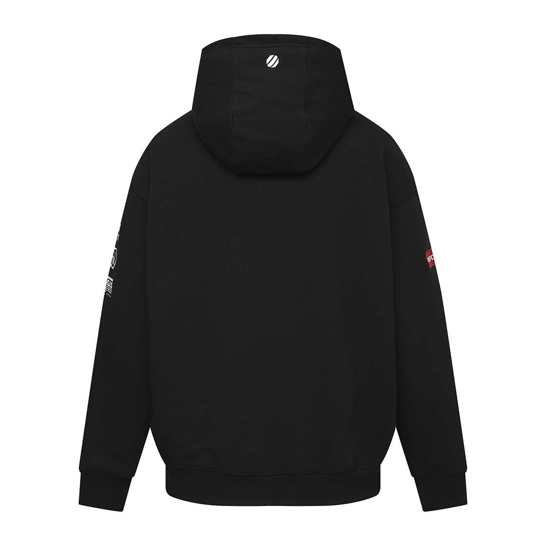 유에프씨 스포츠 MMA 스폰서십 오버핏 후드 집업 블랙(UFC SPORT Mma Sponsorship Oversized Fit Hoodie Zip-Up Black) - 3