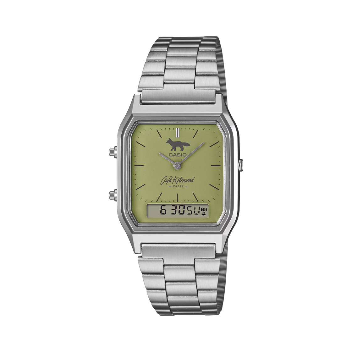 카시오 x 메종 키츠네 카페 AQ-230ECK-3A(Casio x Maison Kitsune Cafe AQ-230ECK-3A)