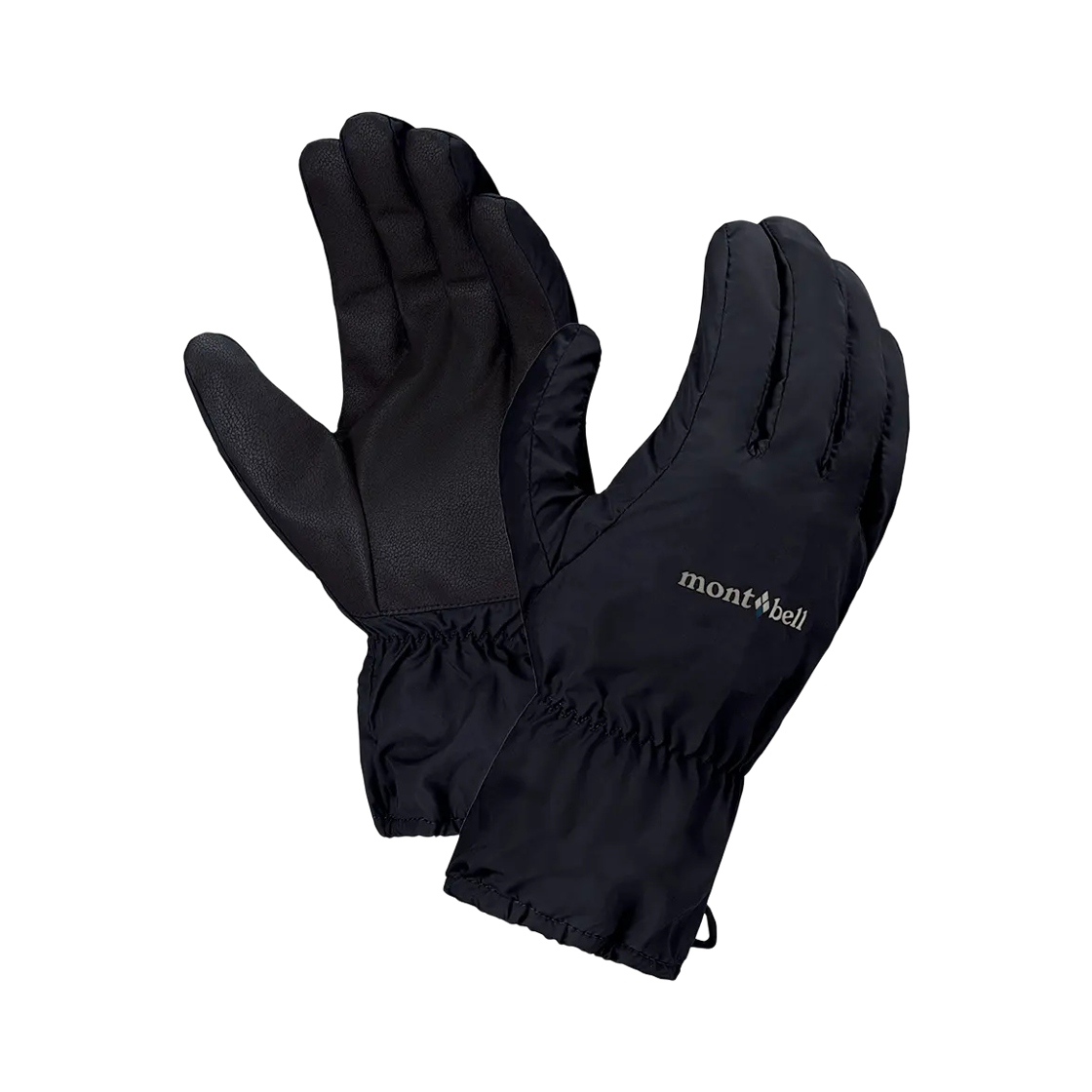 1118255 Montbell Wind Shell Gloves Black