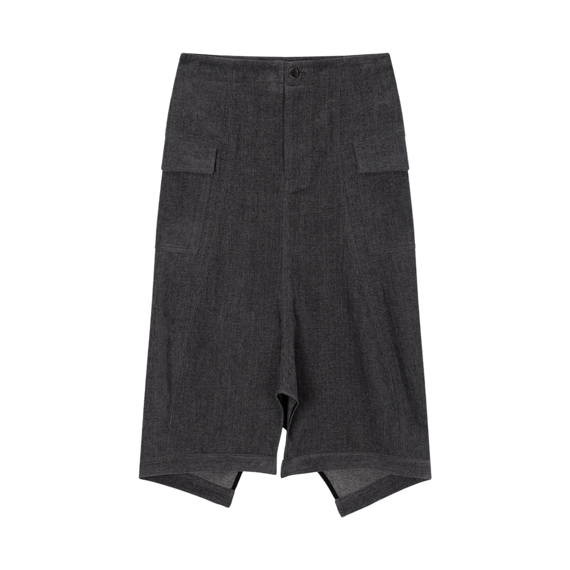 어글리쉐도우 소프트 포켓 스커트(그레이)(Uglyshadow Soft Pocket Skirt(Grey))