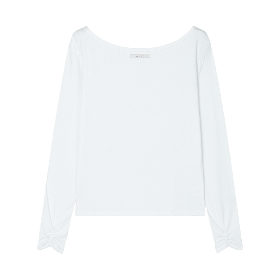 어글리쉐도우 보트 베이직 티(화이트)(Uglyshadow Boat Basic Tee(White)) - 2