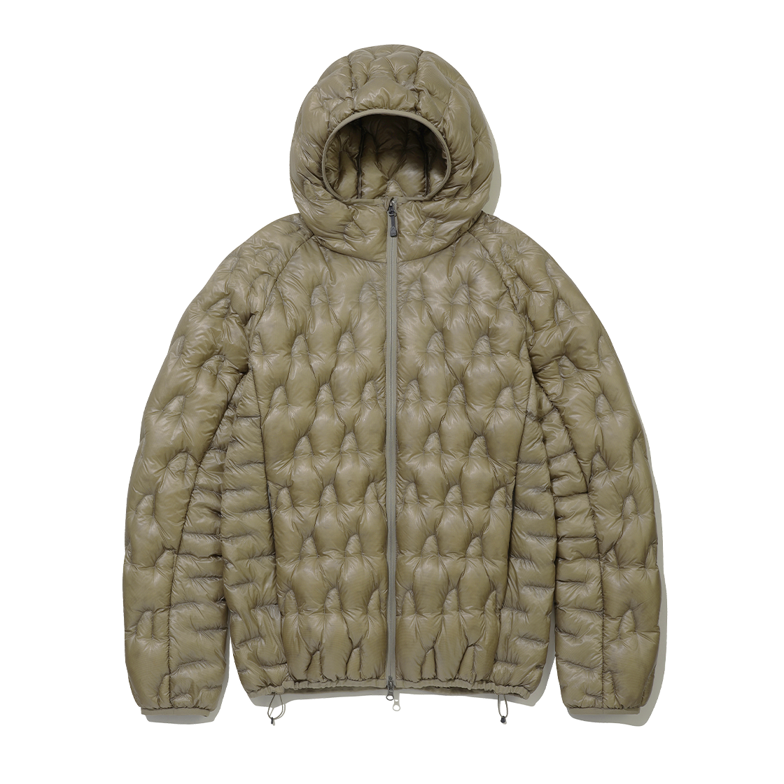 N6421SDJC1KHK SIERRA DESIGNS HALFDOME LIGHTWEIGHT GOOSE DOWN HOODED JACKET KHAKI