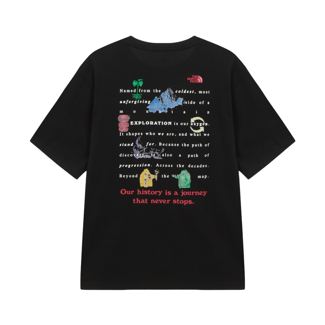 NT7US68A The North Face M'S Wordline Ex S/S R/Tee BLK