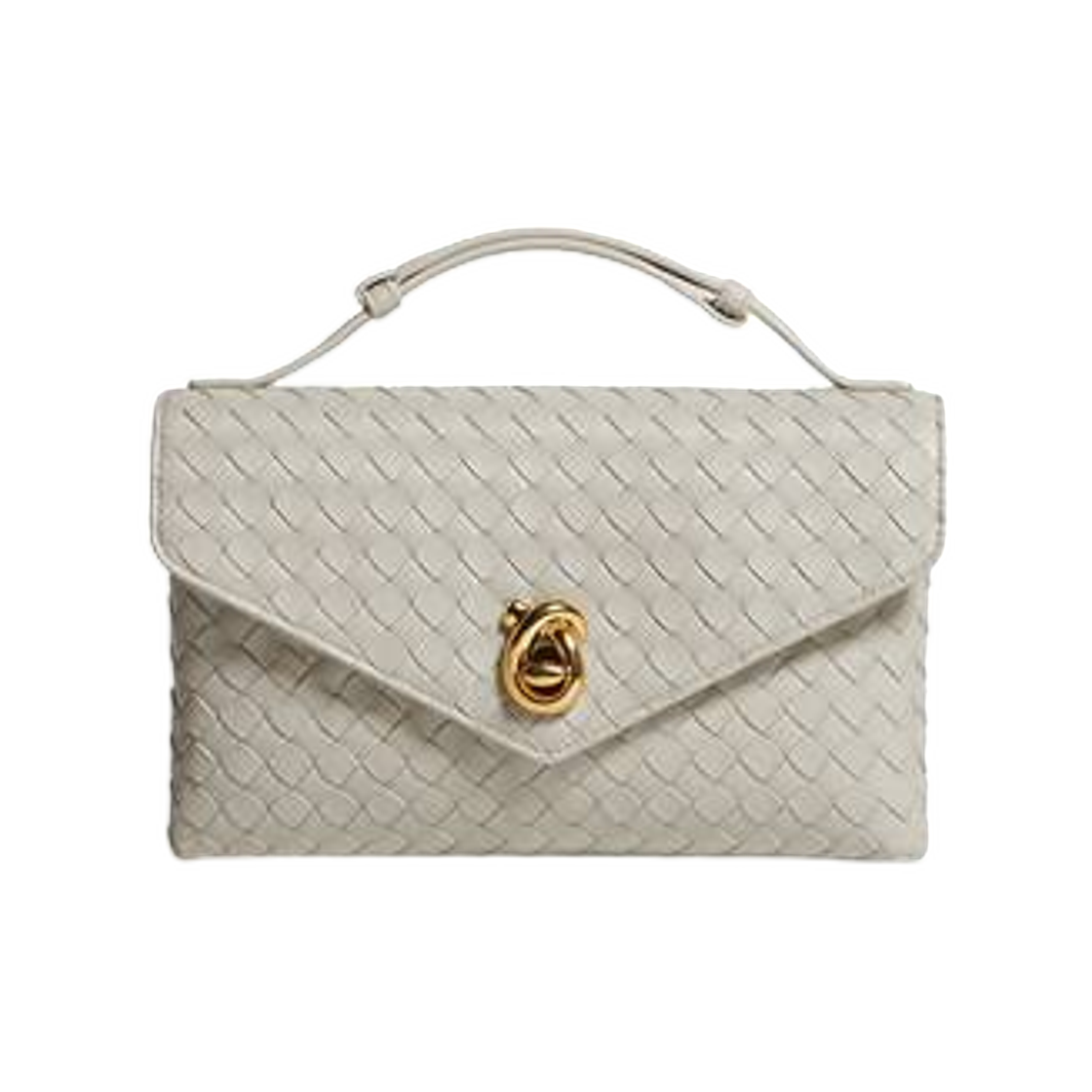 817191V08Z01778 Bottega Veneta Knot Lock Silica Gray