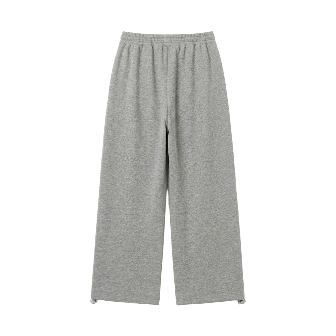 지크립 투웨이 투핀턱 스토퍼 스트링 밴딩 와이드 트레이닝 팬츠 그레이(GCLIP Two-Way Two-Pintuck Stopper String Elastic Wide Training Pants Gray) - 3