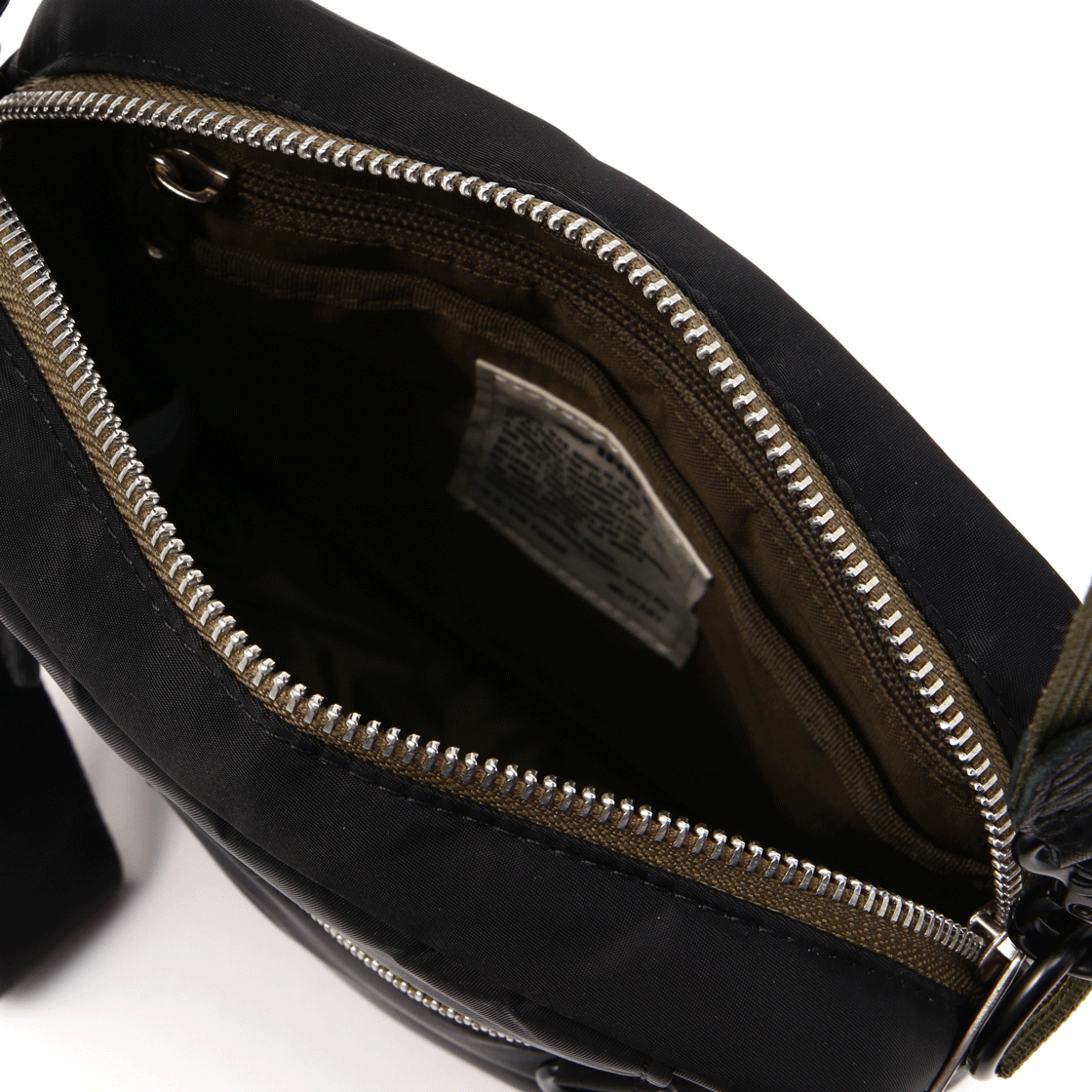 [예약배송] 아비렉스 플라이트 나일론 버티컬 숄더 백 블랙([예약배송] Avirex Flight Nylon Vertical Shoulder Bag Black) - 6
