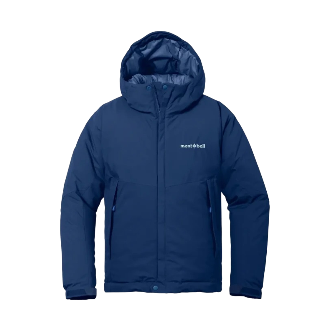 1102567 (Kids) Montbell Powder Light Parka Blue