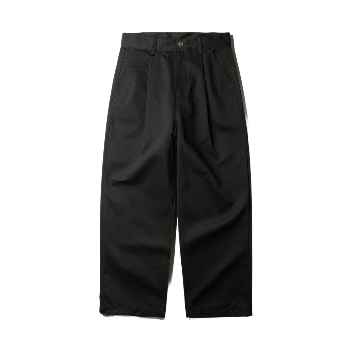 SOLP2602_black_29 JEMUT Deck One Tuck CP Wide Pants Black SOLP2602