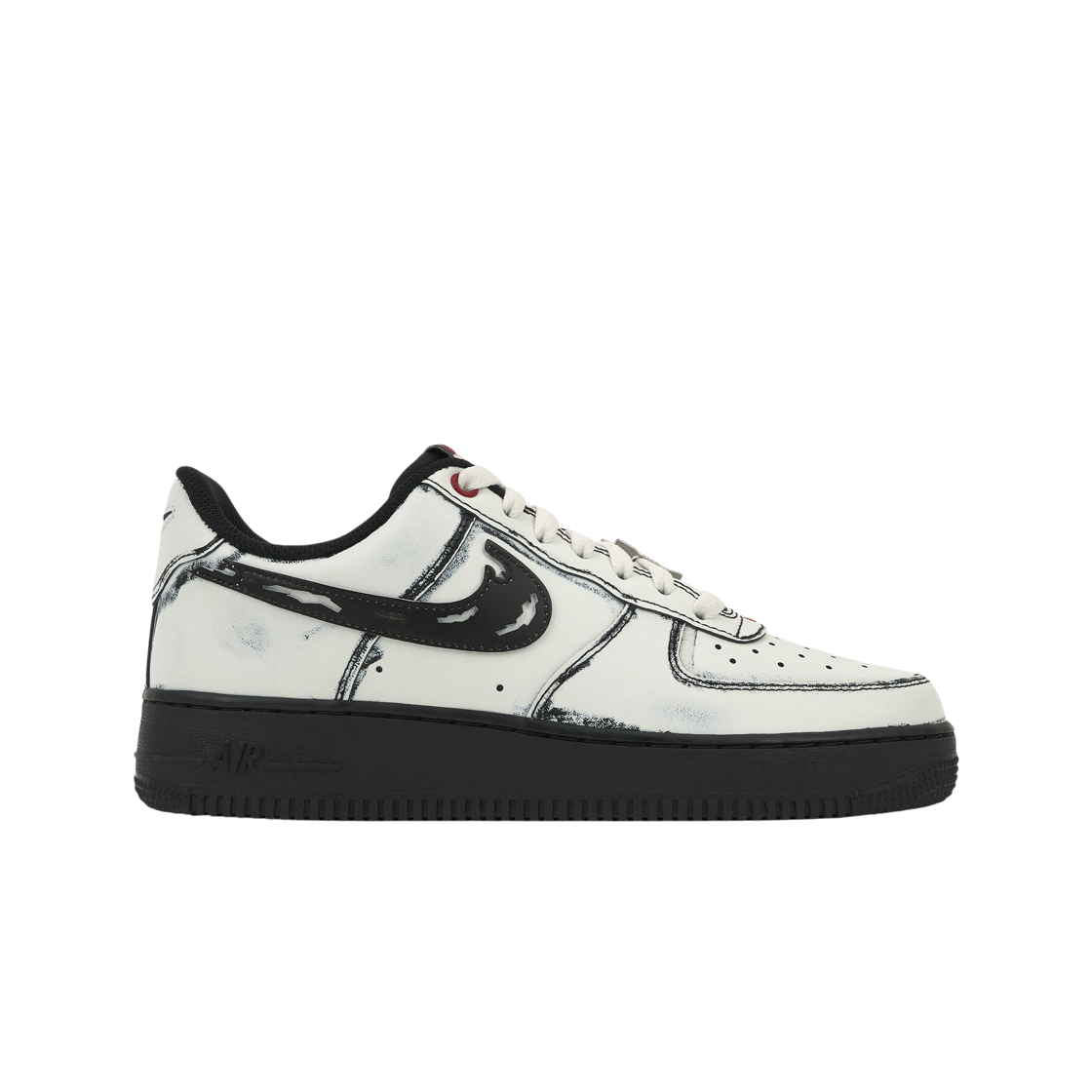 IV6350-121 Nike Air Force 1 Low Summit White Metallic Silver