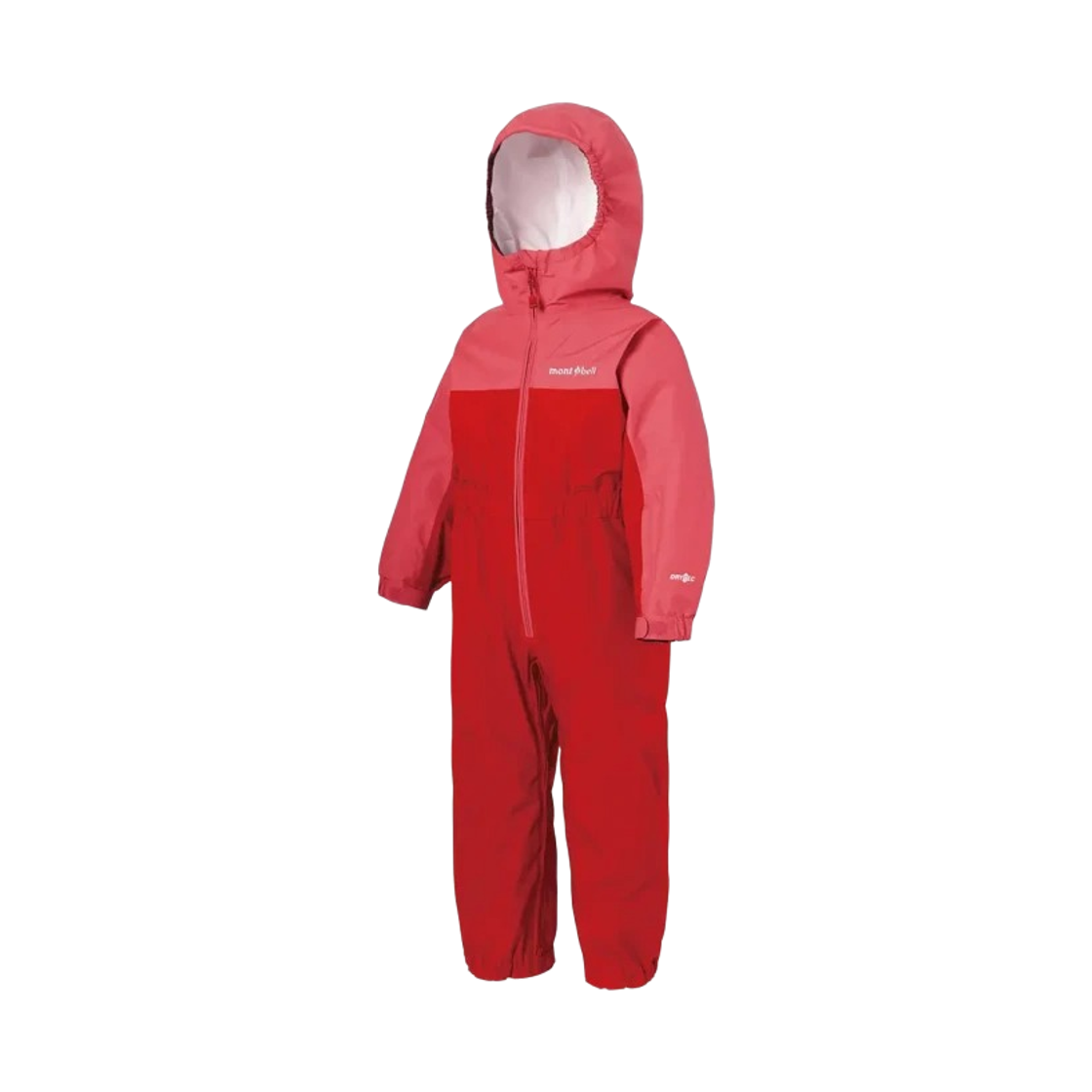 (키즈) 몽벨 드라이텍 심플 커버올 레드((Kids) Montbell Dry-Tec Simple Coveralls Red) - 1