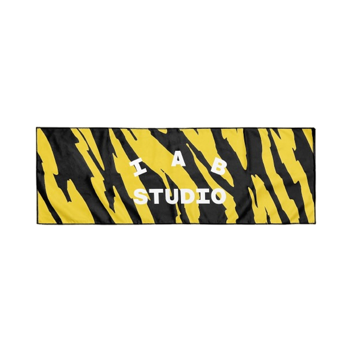 기아 타이거즈 x 아이앱 스튜디오 26 2nd 타올 블랙 옐로우(Kia Tigers x IAB Studio 26 2nd Towel Black Yellow) - 2