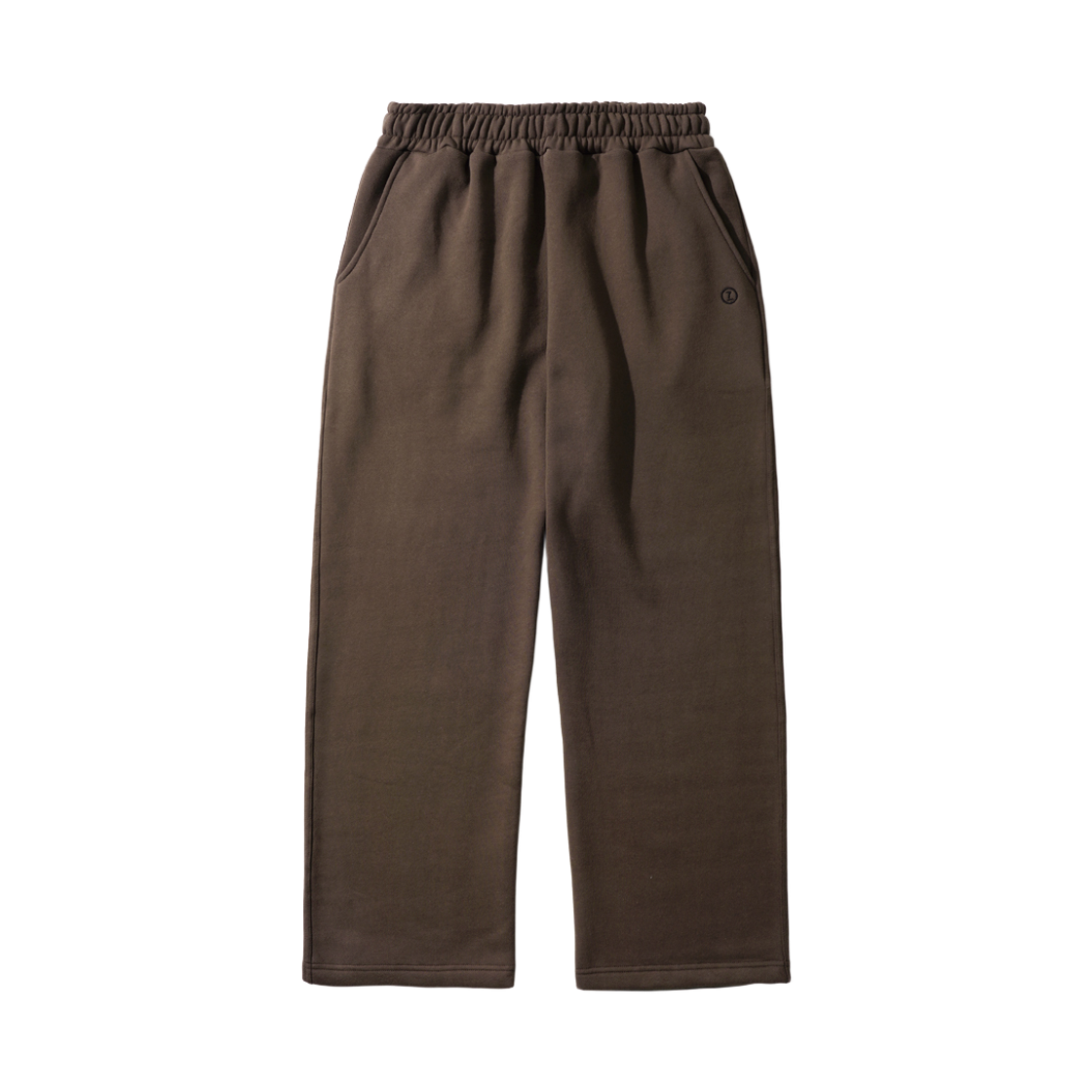 KJLP2685_brown_29 JEMUT Log Wide Napping Sweatpants Brown KJLP2685