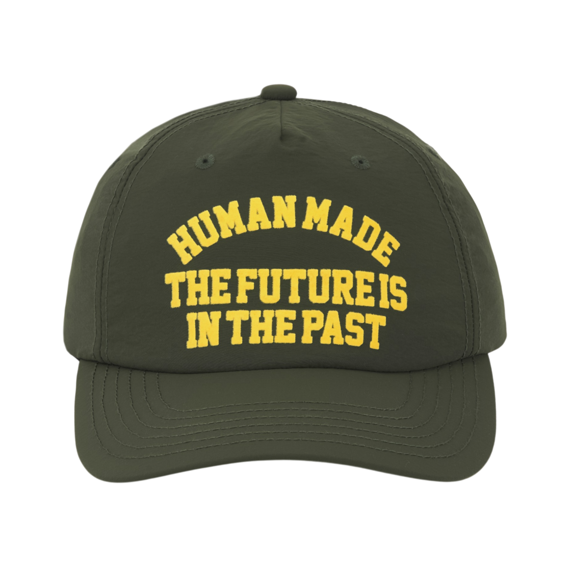 휴먼 메이드 5 패널 나일론 캡 올리브드랩(Human Made 5 Panel Nylon Cap Olivedrab) - 2