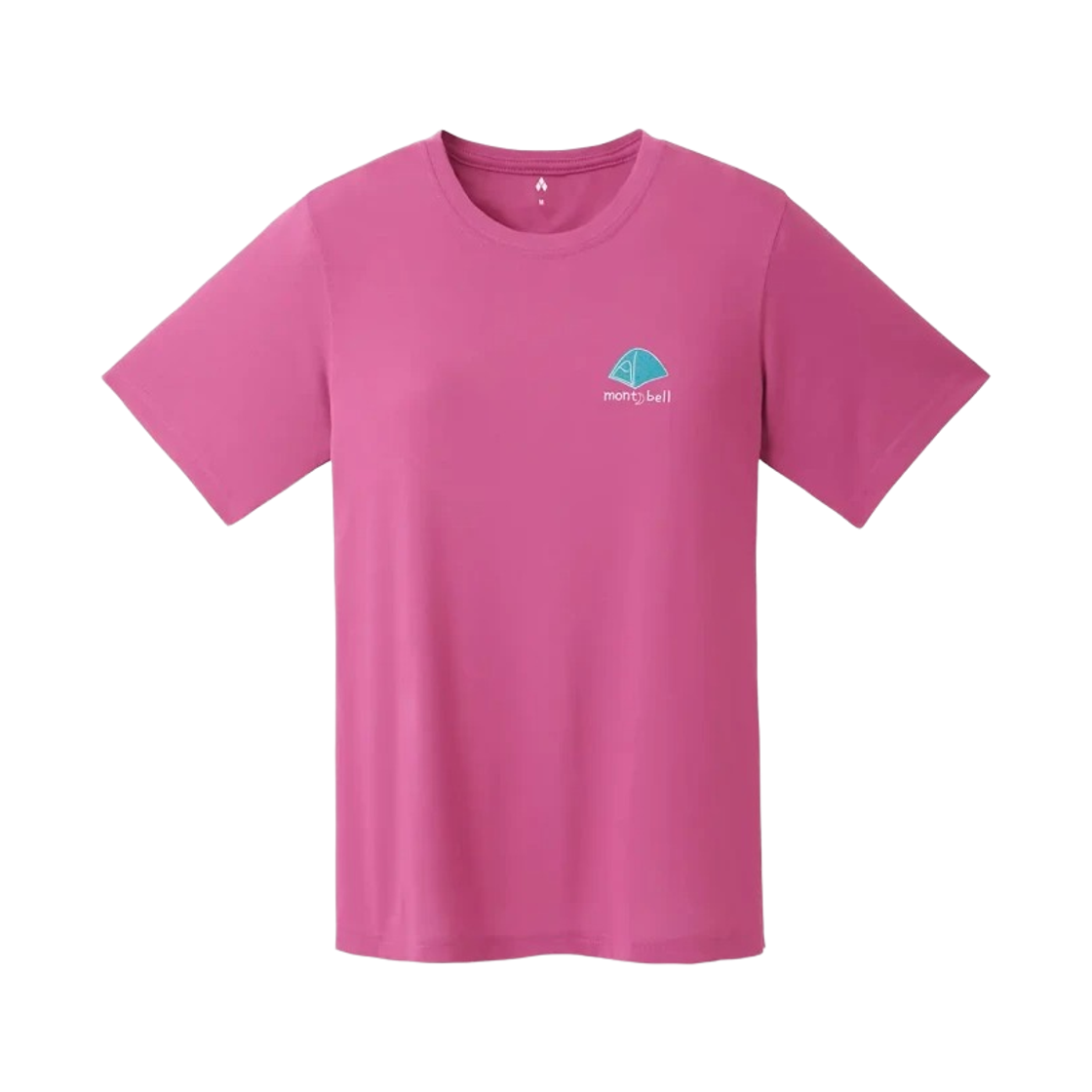 (W) 몽벨 위크론 마운틴 기어 티셔츠 핑크((W) Montbell Wickron Mountain Gear T-Shirt Pink) - 2