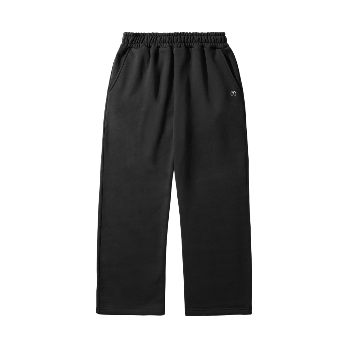 KJLP2685_black_29 JEMUT Log Wide Napping Sweatpants Black KJLP2685